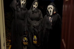 2025 Halloween night in Burkeville on Sea Island, Richmond BC